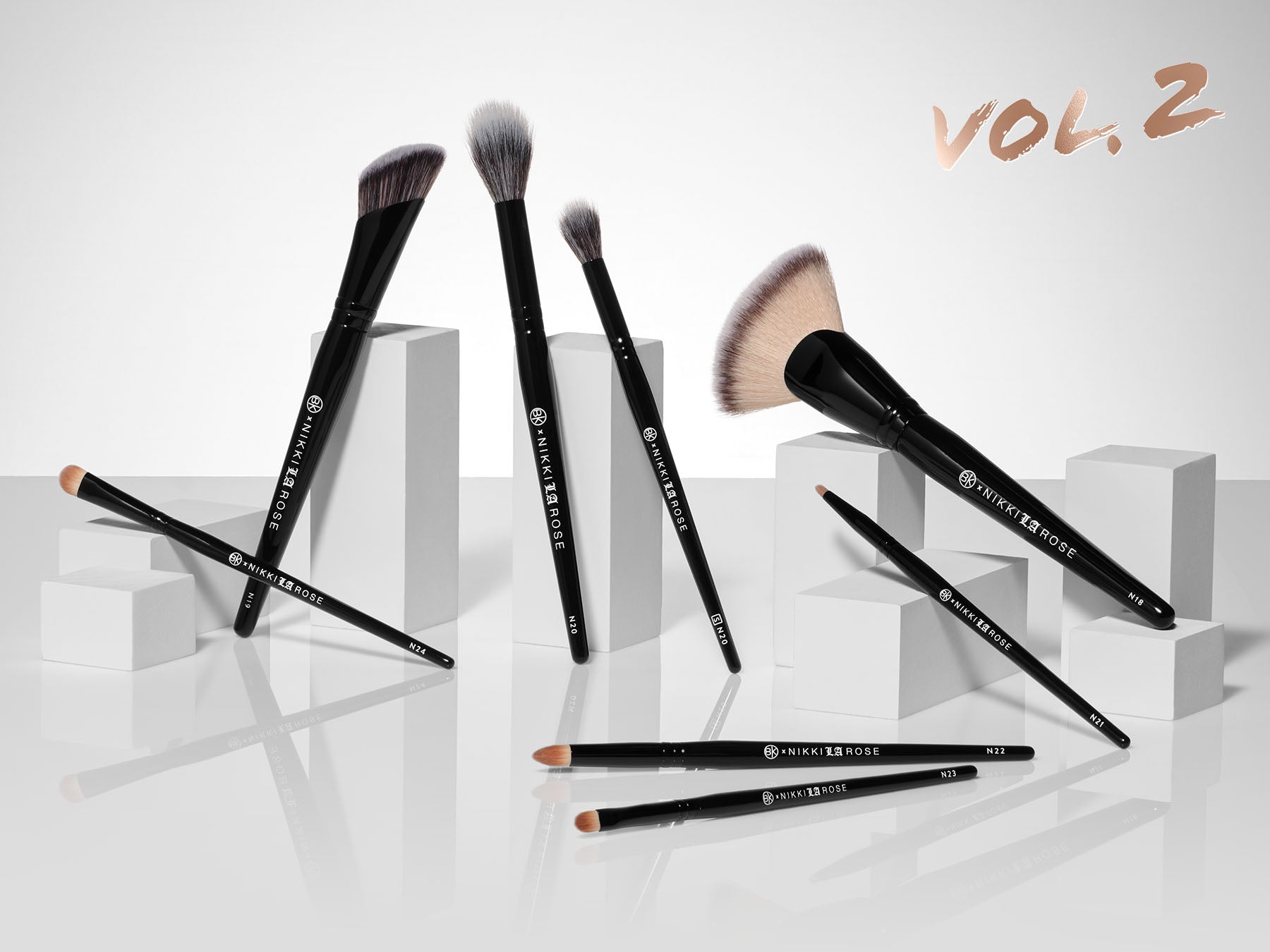 Nikki La Rose Pro Artist Brush Set (8PC) - Vol. 2